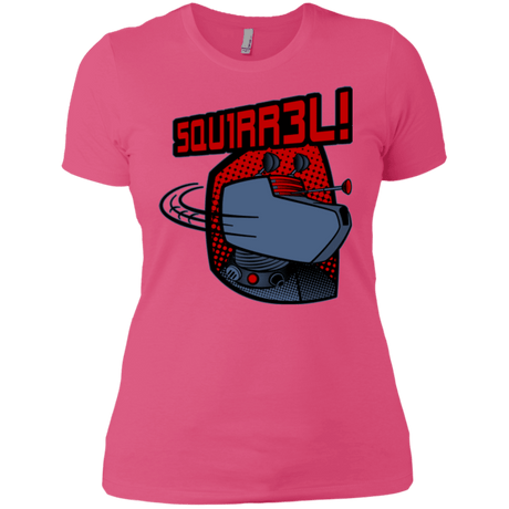 T-Shirts Hot Pink / X-Small Squirrel Women's Premium T-Shirt