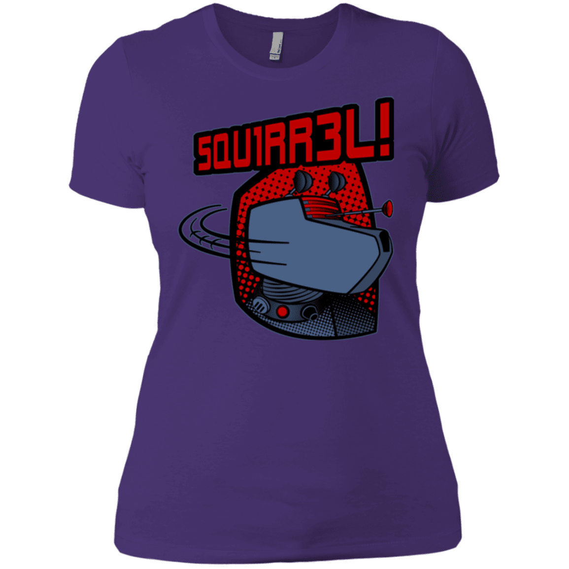 T-Shirts Purple / X-Small Squirrel Women's Premium T-Shirt