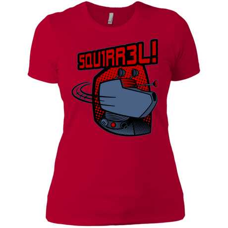 T-Shirts Red / X-Small Squirrel Women's Premium T-Shirt