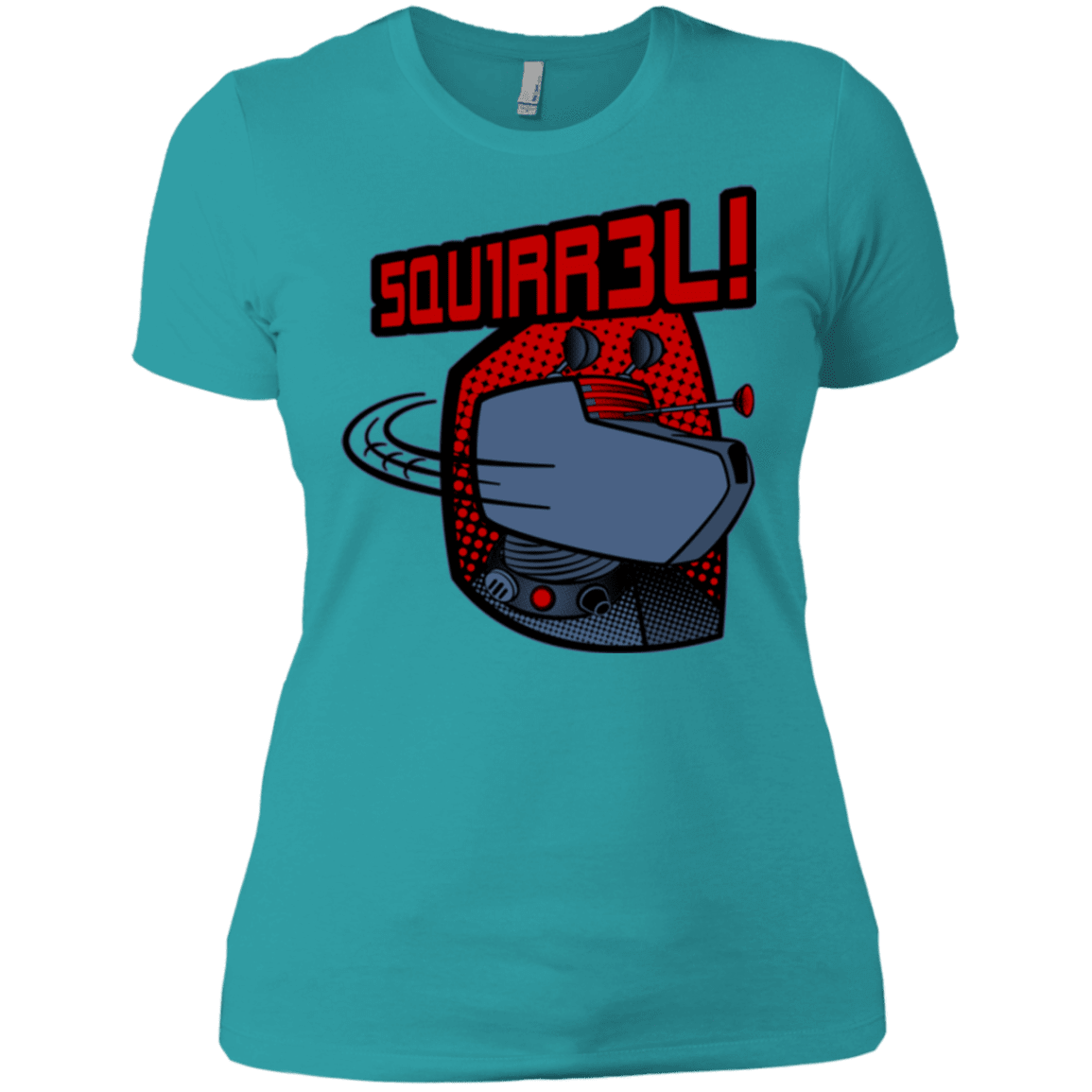 T-Shirts Tahiti Blue / X-Small Squirrel Women's Premium T-Shirt