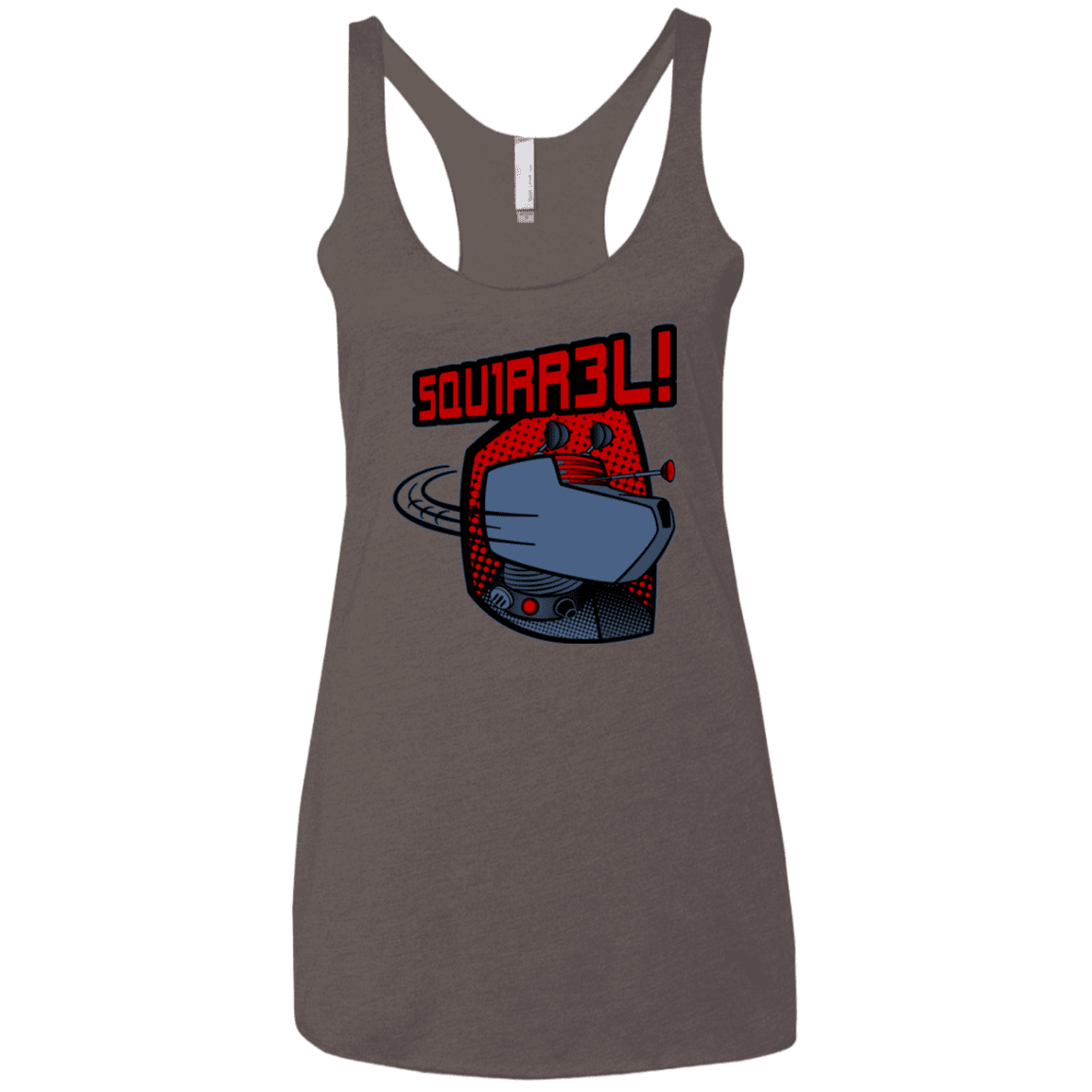 T-Shirts Macchiato / X-Small Squirrel Women's Triblend Racerback Tank
