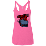 T-Shirts Vintage Pink / X-Small Squirrel Women's Triblend Racerback Tank