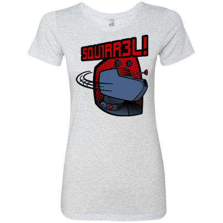 T-Shirts Heather White / Small Squirrel Women's Triblend T-Shirt