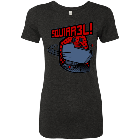 T-Shirts Vintage Black / Small Squirrel Women's Triblend T-Shirt