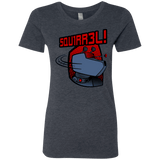 T-Shirts Vintage Navy / Small Squirrel Women's Triblend T-Shirt