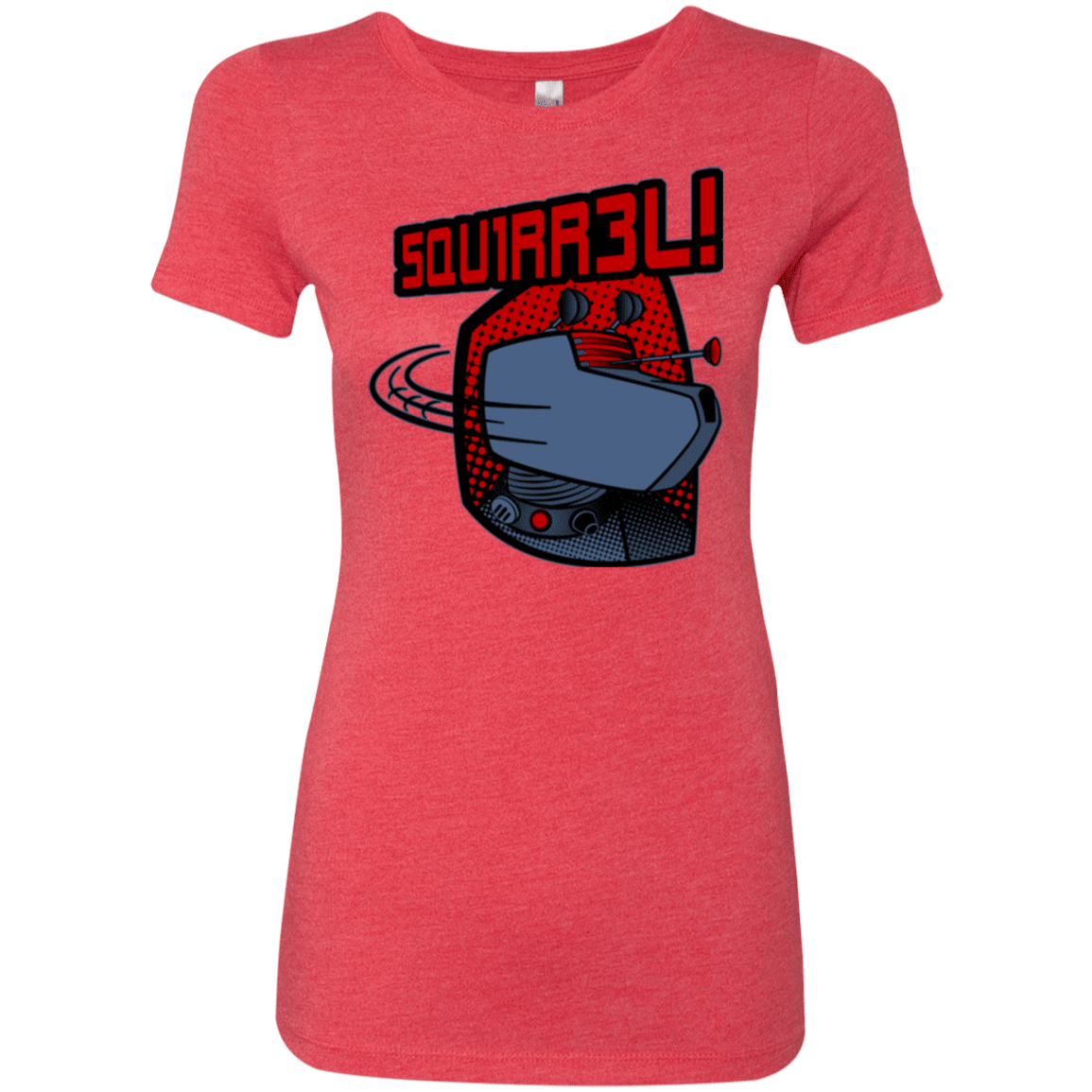 T-Shirts Vintage Red / Small Squirrel Women's Triblend T-Shirt