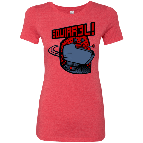 T-Shirts Vintage Red / Small Squirrel Women's Triblend T-Shirt