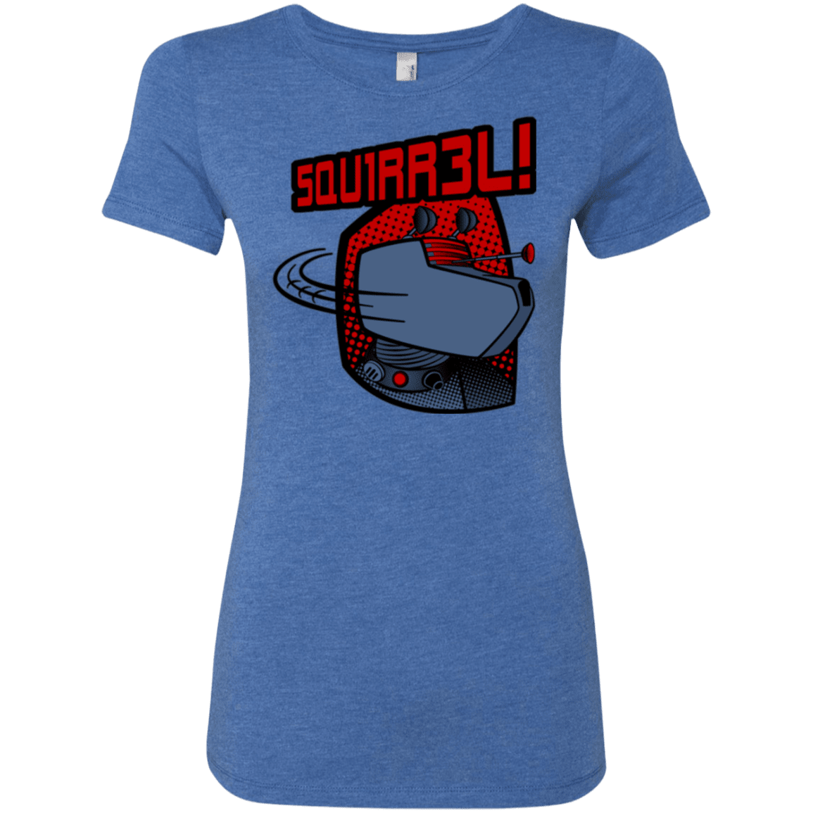 T-Shirts Vintage Royal / Small Squirrel Women's Triblend T-Shirt