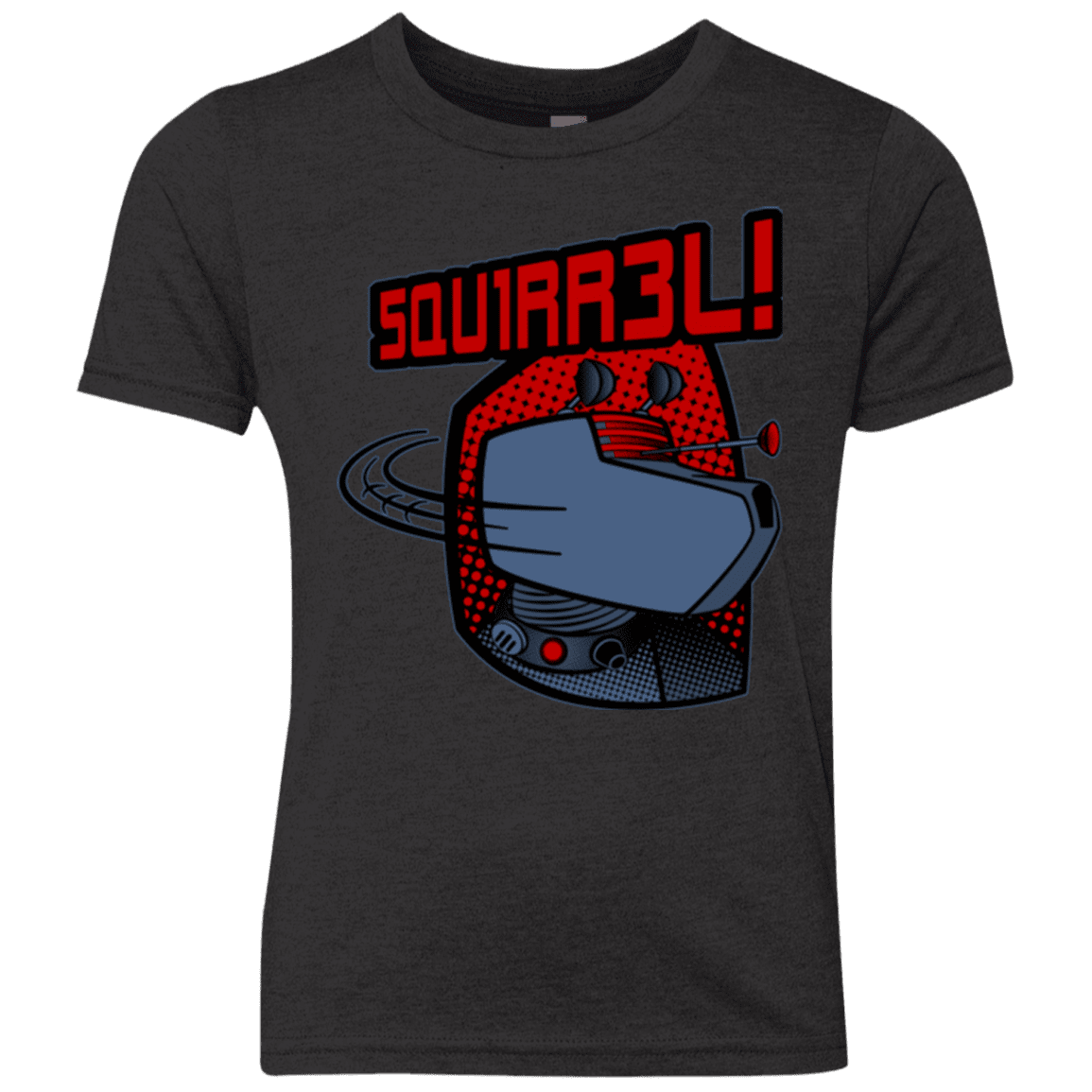 T-Shirts Vintage Black / YXS Squirrel Youth Triblend T-Shirt