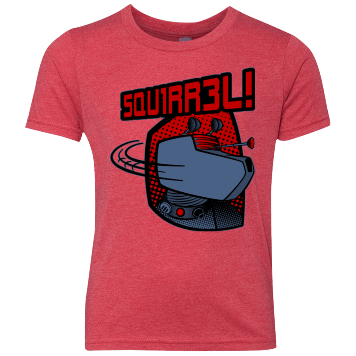 T-Shirts Vintage Red / YXS Squirrel Youth Triblend T-Shirt