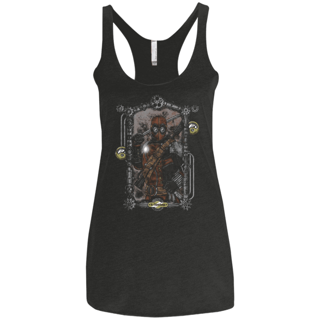T-Shirts Vintage Black / X-Small Sr Chimichanga Women's Triblend Racerback Tank