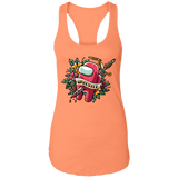 T-Shirts Light Orange / X-Small SS Tattoo Ladies Ideal Racerback Tank