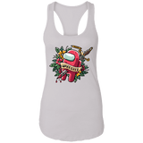 T-Shirts White / X-Small SS Tattoo Ladies Ideal Racerback Tank