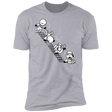 T-Shirts Heather Grey / S Stairs Trooper Men's Premium T-Shirt