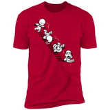 T-Shirts Red / S Stairs Trooper Men's Premium T-Shirt