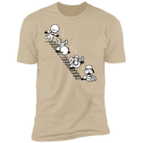 T-Shirts Sand / S Stairs Trooper Men's Premium T-Shirt