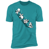 T-Shirts Tahiti Blue / S Stairs Trooper Men's Premium T-Shirt