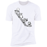 T-Shirts White / S Stairs Trooper Men's Premium T-Shirt