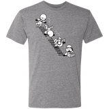 T-Shirts Premium Heather / S Stairs Trooper Men's Triblend T-Shirt