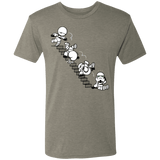 T-Shirts Venetian Grey / S Stairs Trooper Men's Triblend T-Shirt