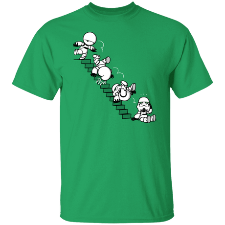 T-Shirts Irish Green / S Stairs Trooper T-Shirt