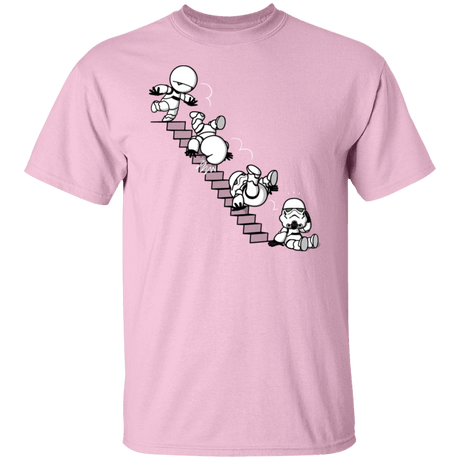 T-Shirts Light Pink / S Stairs Trooper T-Shirt
