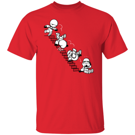 T-Shirts Red / S Stairs Trooper T-Shirt