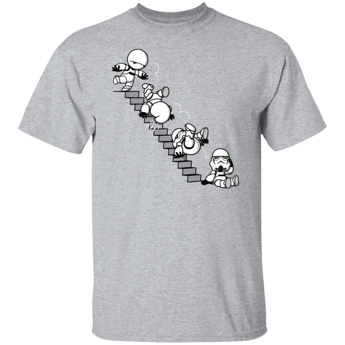 T-Shirts Sport Grey / S Stairs Trooper T-Shirt