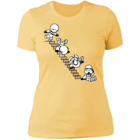 T-Shirts Banana Cream/ / S Stairs Trooper Women's Premium T-Shirt
