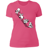 T-Shirts Hot Pink / S Stairs Trooper Women's Premium T-Shirt