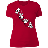 T-Shirts Red / S Stairs Trooper Women's Premium T-Shirt