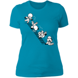 T-Shirts Turquoise / S Stairs Trooper Women's Premium T-Shirt