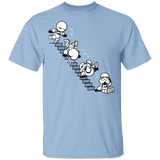 T-Shirts Light Blue / YXS Stairs Trooper Youth T-Shirt
