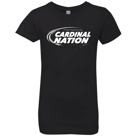 T-Shirts Black / YXS Stanford Dilly Dilly Girls Premium T-Shirt