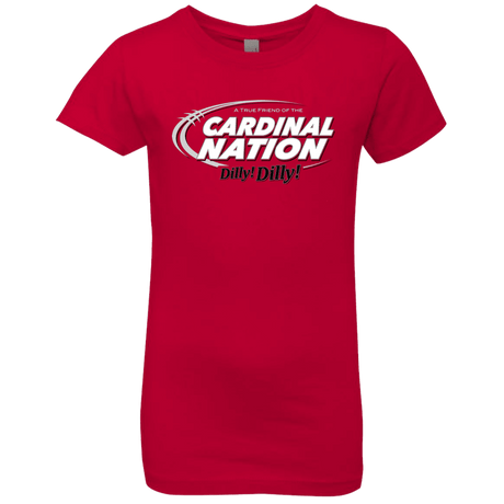 T-Shirts Red / YXS Stanford Dilly Dilly Girls Premium T-Shirt