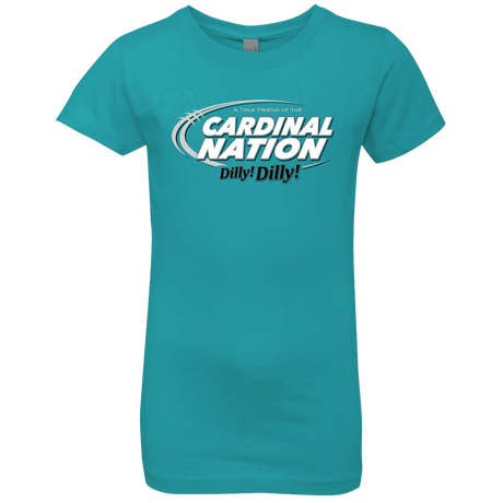 T-Shirts Tahiti Blue / YXS Stanford Dilly Dilly Girls Premium T-Shirt