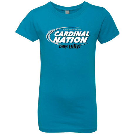 T-Shirts Turquoise / YXS Stanford Dilly Dilly Girls Premium T-Shirt