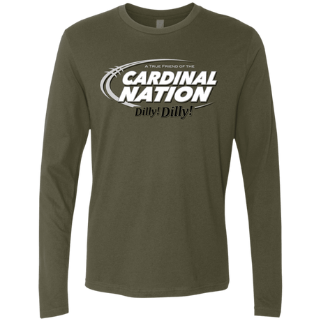 T-Shirts Military Green / Small Stanford Dilly Dilly Men's Premium Long Sleeve