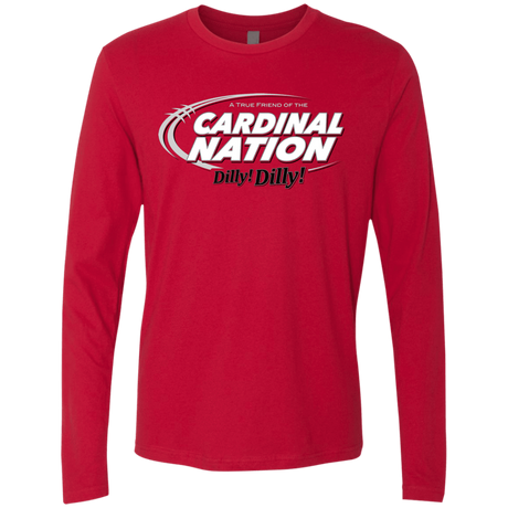 T-Shirts Red / Small Stanford Dilly Dilly Men's Premium Long Sleeve
