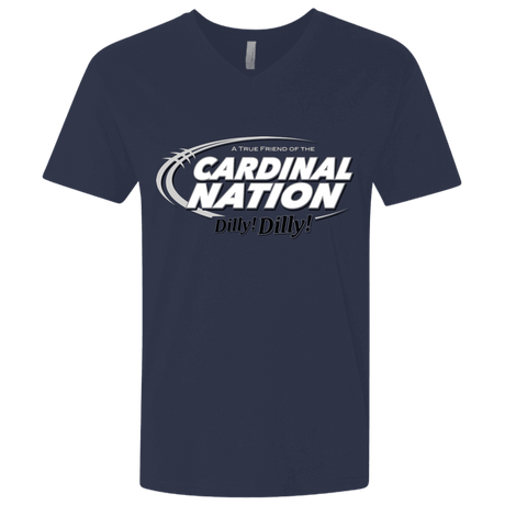 T-Shirts Midnight Navy / X-Small Stanford Dilly Dilly Men's Premium V-Neck