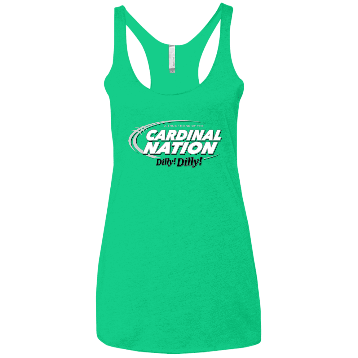 T-Shirts Envy / X-Small Stanford Dilly Dilly Women's Triblend Racerback Tank