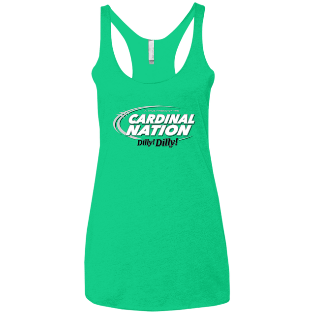 T-Shirts Envy / X-Small Stanford Dilly Dilly Women's Triblend Racerback Tank