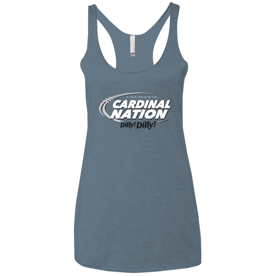 T-Shirts Indigo / X-Small Stanford Dilly Dilly Women's Triblend Racerback Tank