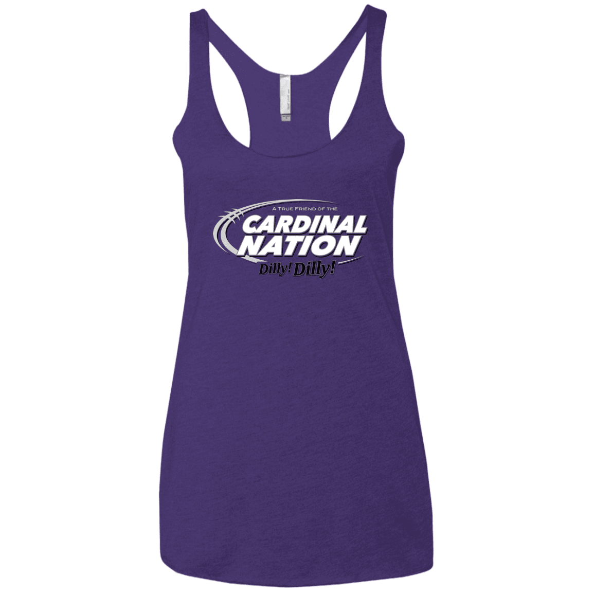 T-Shirts Purple / X-Small Stanford Dilly Dilly Women's Triblend Racerback Tank