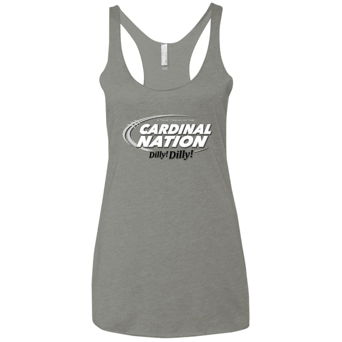 T-Shirts Venetian Grey / X-Small Stanford Dilly Dilly Women's Triblend Racerback Tank