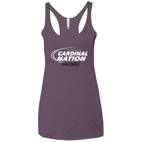 T-Shirts Vintage Purple / X-Small Stanford Dilly Dilly Women's Triblend Racerback Tank