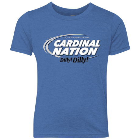 T-Shirts Vintage Royal / YXS Stanford Dilly Dilly Youth Triblend T-Shirt