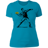 T-Shirts Turquoise / S Stapler Inside Jelly Women's Premium T-Shirt