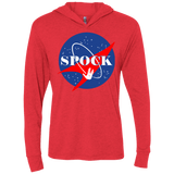 T-Shirts Vintage Red / X-Small Star captain Triblend Long Sleeve Hoodie Tee