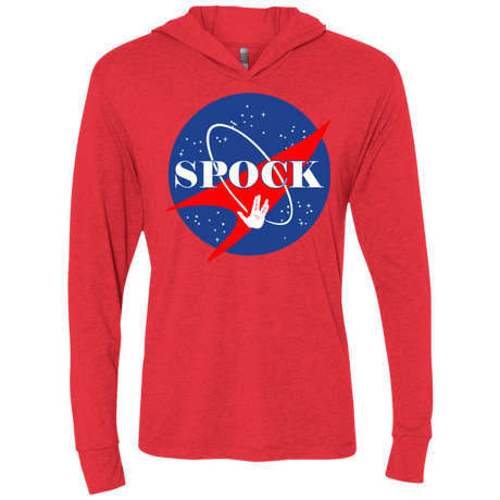 T-Shirts Vintage Red / X-Small Star captain Triblend Long Sleeve Hoodie Tee
